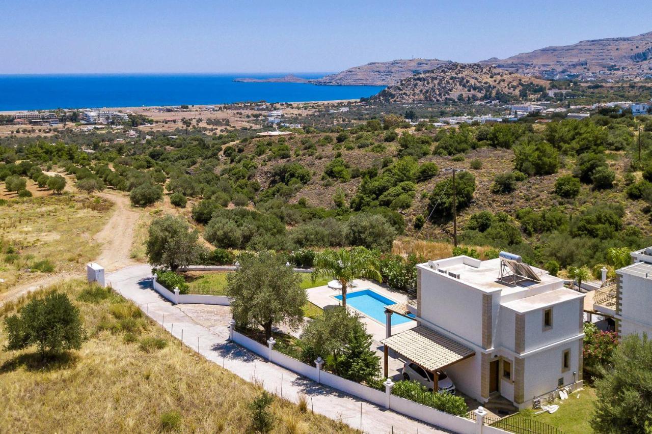 Villa Amberblue Kalathos Exterior foto